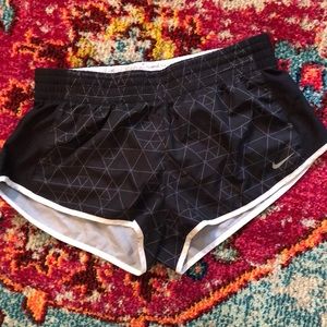 Nike dry fit shorts with built in under-wear!